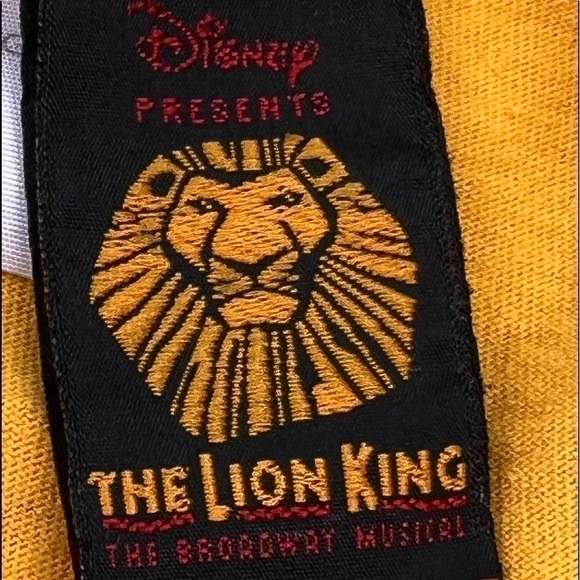 Vintage Disney The Lion King Broadway Musical All Over Print T Shirt Y2K - Picture 4 of 5